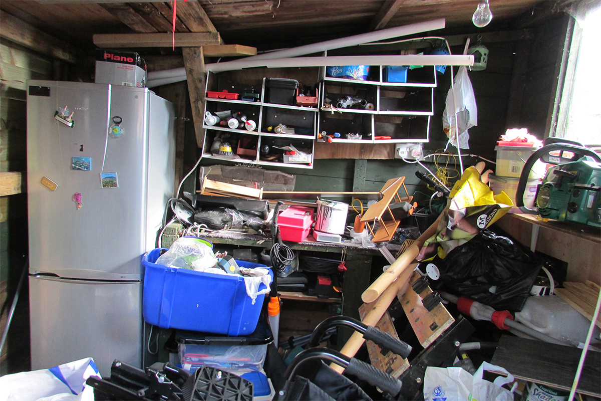 Messy Garage